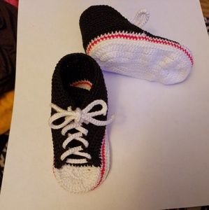 "Chuck Taylors" Baby Crochet Sneakers
